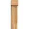 Ekena Millwork Traditional Block Rough Sawn Bracket w/ Offset Brace, Western Red Cedar, 8"W x 22"D x 34"H BKT0806X22X34TRA05RWR - alternate 3